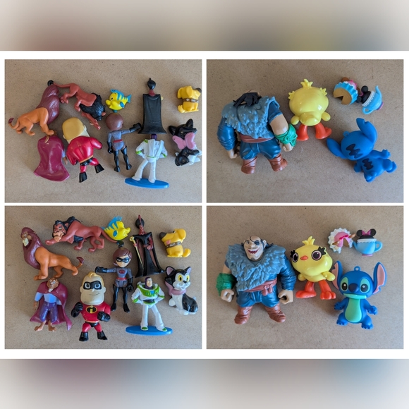 Disney Dolls & Figures / Cake Toppers Bundle Lot - Picture 15 of 16